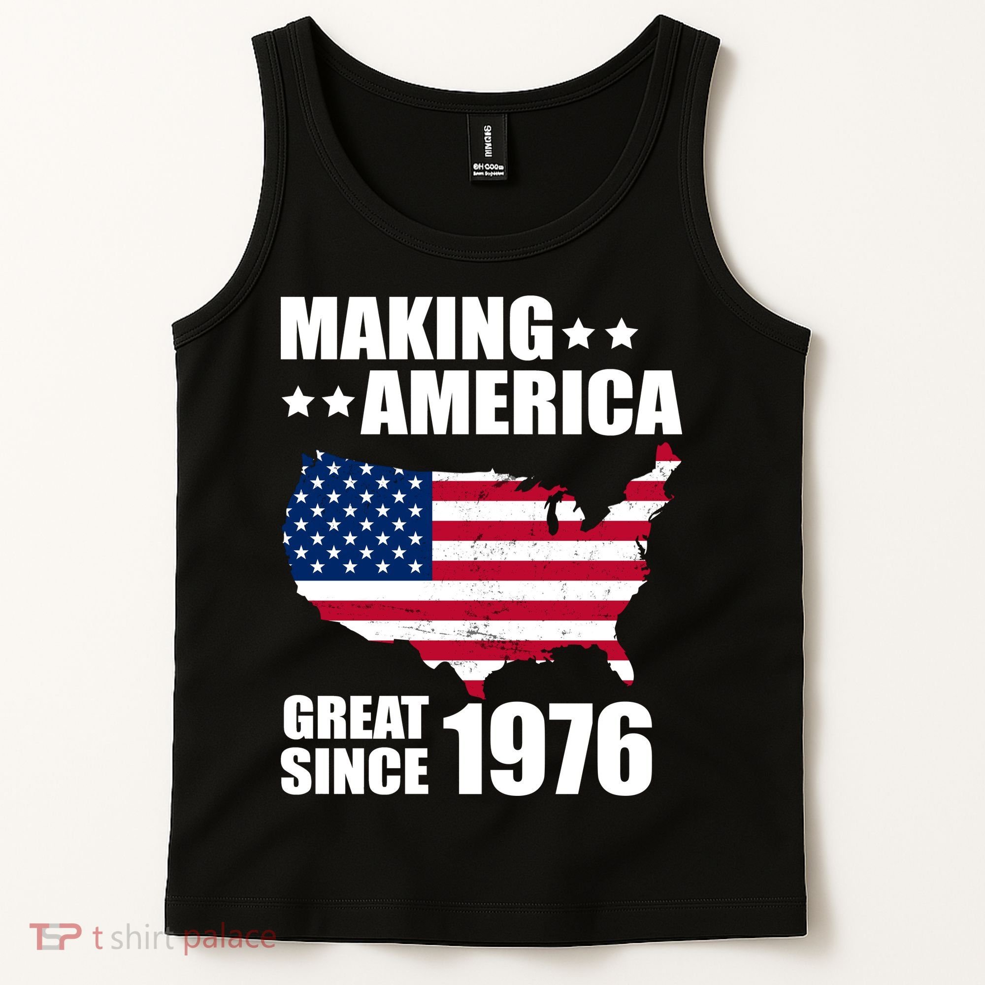 50th Birthday Making American Great Since 1976 Tank Top