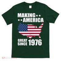 50th Birthday Making American Great Since 1976 T-Shirt thumb 0