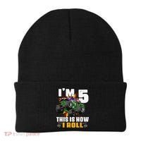 5th Birthday Monster Truck Rule JAM Five Years Beanie thumb 0