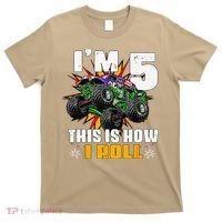 5th Birthday Monster Truck Rule JAM Five Years T-Shirt thumb 0