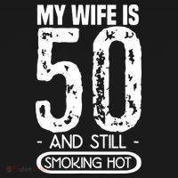 50th Birthday My Wife Is 50 Sweatshirt thumb 3