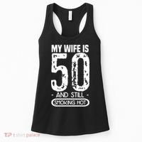 50th Birthday My Wife Is 50 Women's Tank Top thumb 0