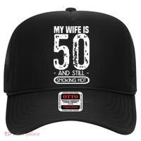 50th Birthday My Wife Is 50 Hat thumb 0