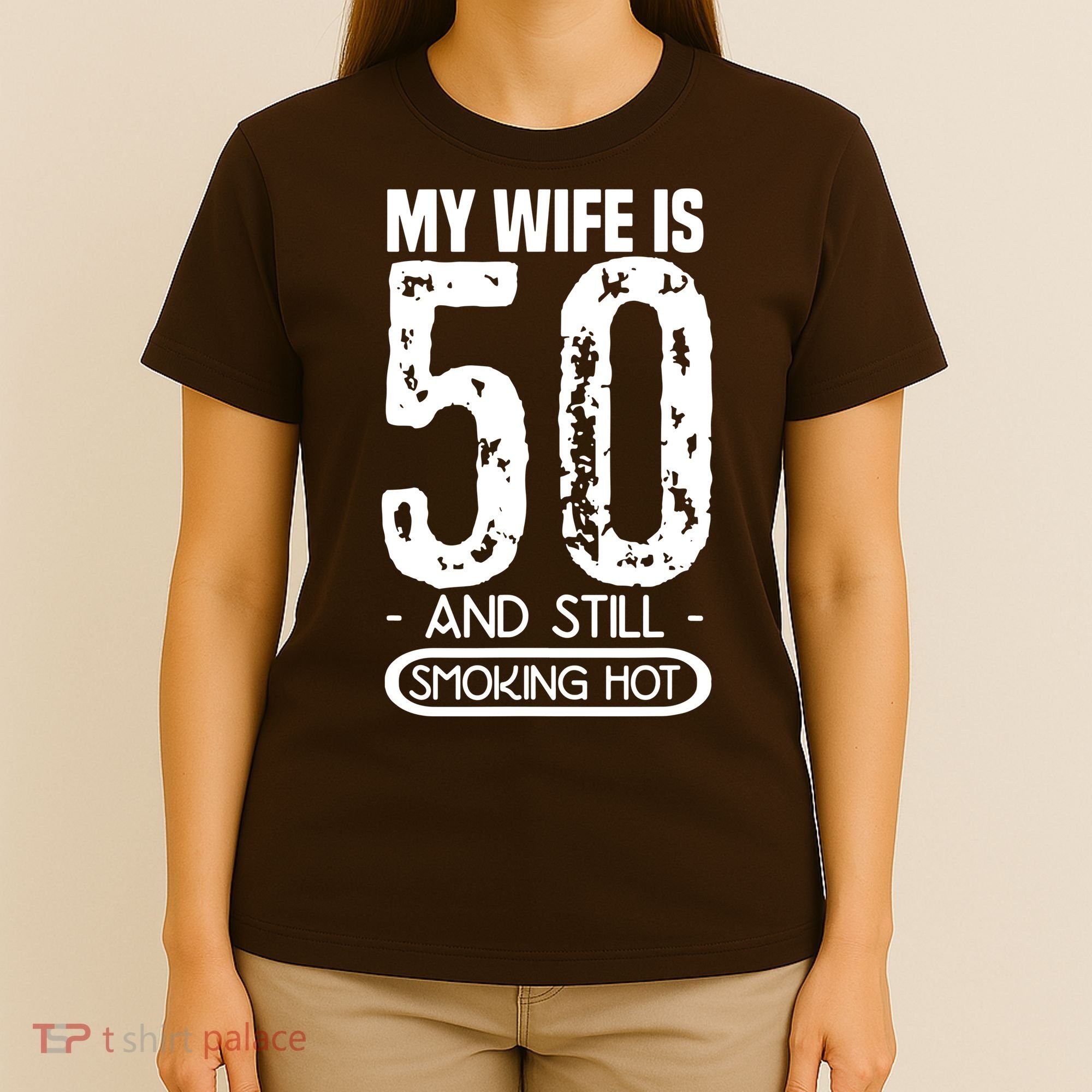 50th Birthday My Wife Is 50 T-Shirt
