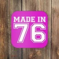 50 Birthday Made In 1976 Sports Jersey Coaster thumb 0