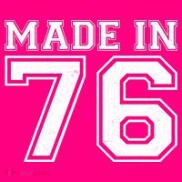 50 Birthday Made In 1976 Sports Jersey Mousepad thumb 1