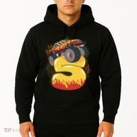 5th Birthday Monster Truck Hoodie thumb 2