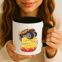 5th Birthday Monster Truck Coffee Mug thumb 3