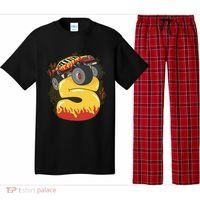 5th Birthday Monster Truck Pajama Set thumb 0
