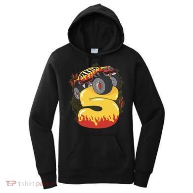 5th Birthday Monster Truck Women's Hoodie