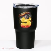 5th Birthday Monster Truck Tumbler thumb 0