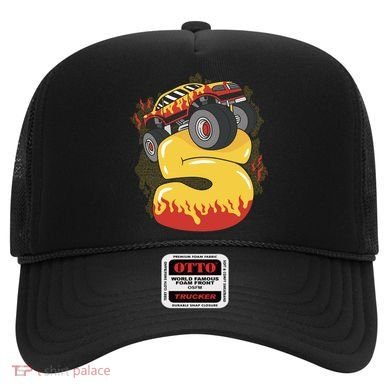 5th Birthday Monster Truck Hat