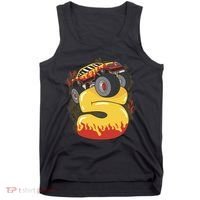 5th Birthday Monster Truck Tank Top thumb 0