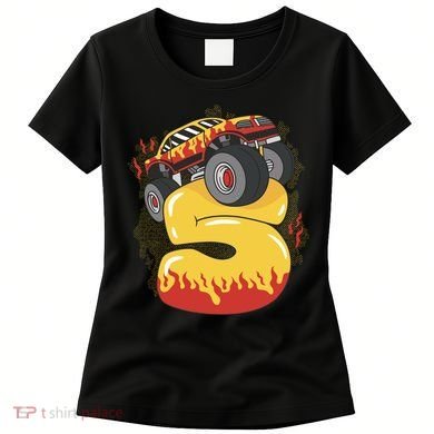 5th Birthday Monster Truck Women's T-Shirt