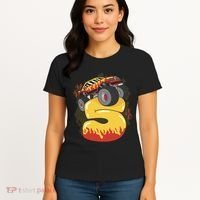 5th Birthday Monster Truck Women's T-Shirt thumb 4