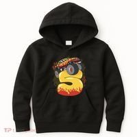 5th Birthday Monster Truck Kids Hoodie thumb 0
