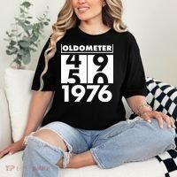 50th Birthday Oldometer 1976 Comfort Colors T-Shirt thumb 2