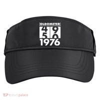 50th Birthday Oldometer 1976 Adult Drive Performance Visor thumb 0