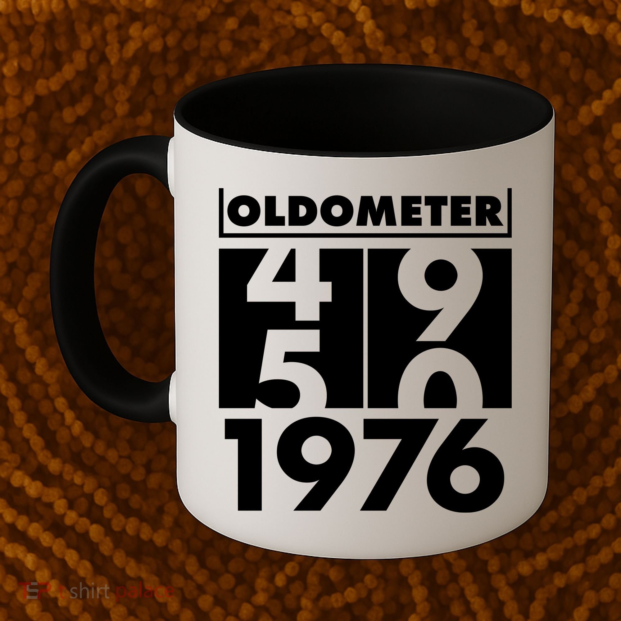 50th Birthday Oldometer 1976 Coffee Mug