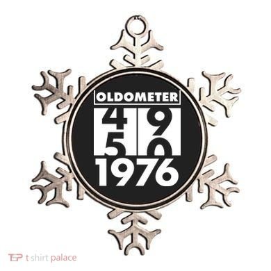 50th Birthday Oldometer 1976 Ornament