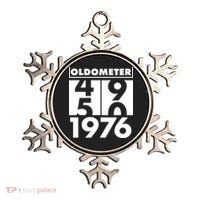 50th Birthday Oldometer 1976 Ornament thumb 0