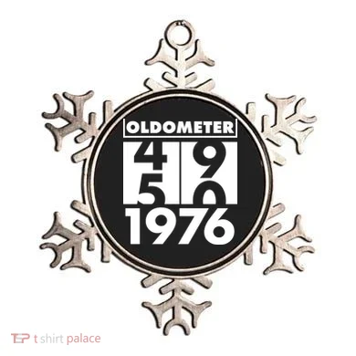 50th Birthday Oldometer 1976 Ornament