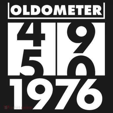 50th Birthday Oldometer 1976 Ornament