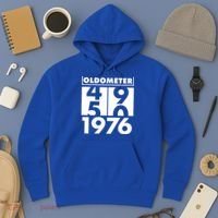 50th Birthday Oldometer 1976 Hoodie thumb 3