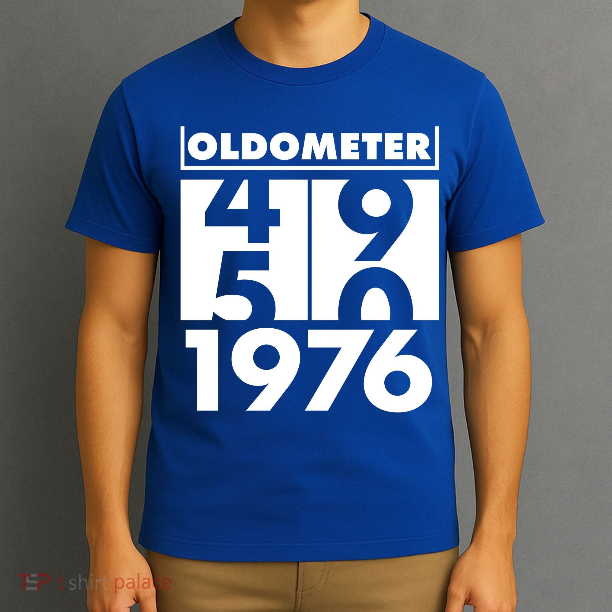50th Birthday Oldometer 1976 T-Shirt
