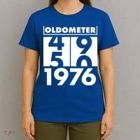 50th Birthday Oldometer 1976 T-Shirt thumb 4