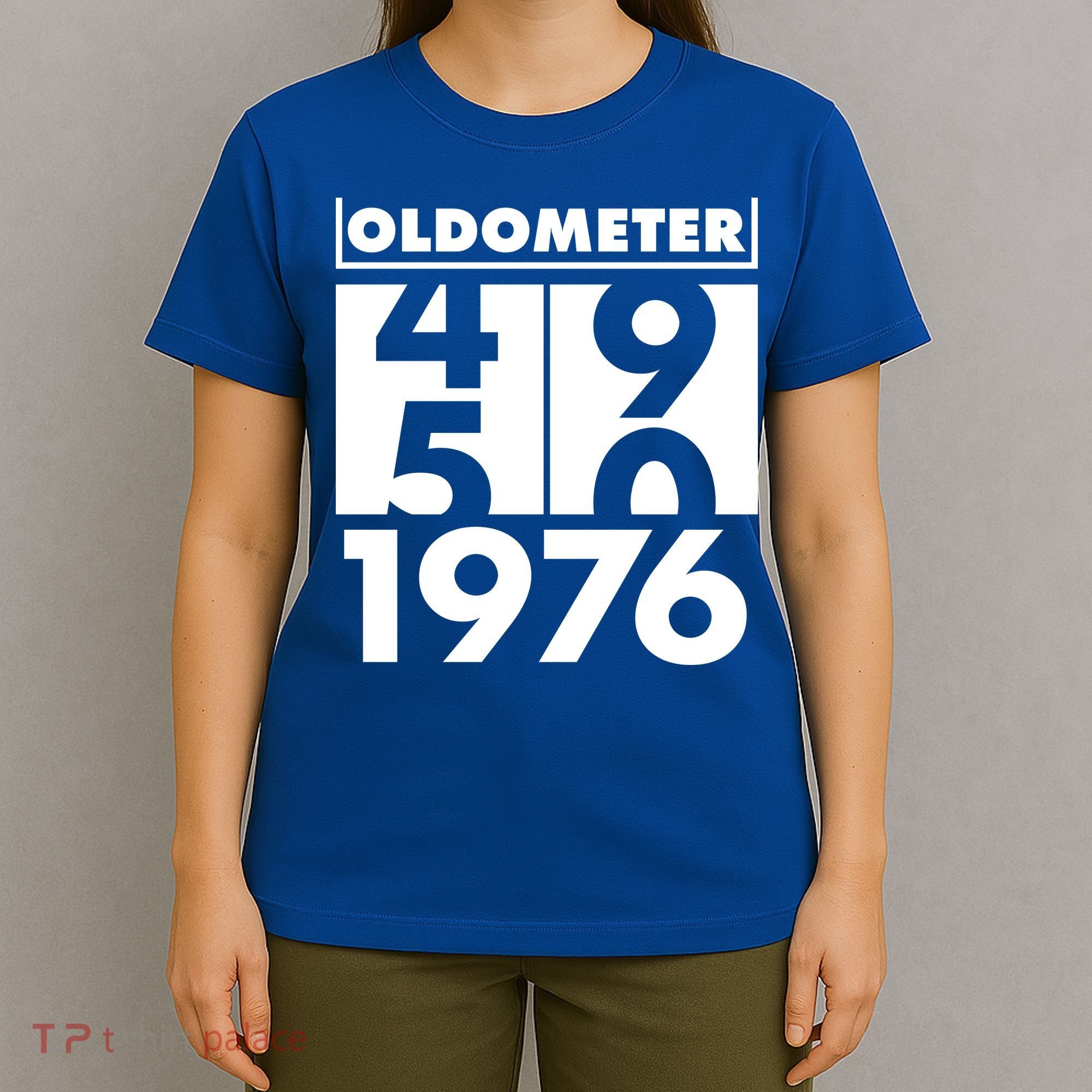 50th Birthday Oldometer 1976 T-Shirt