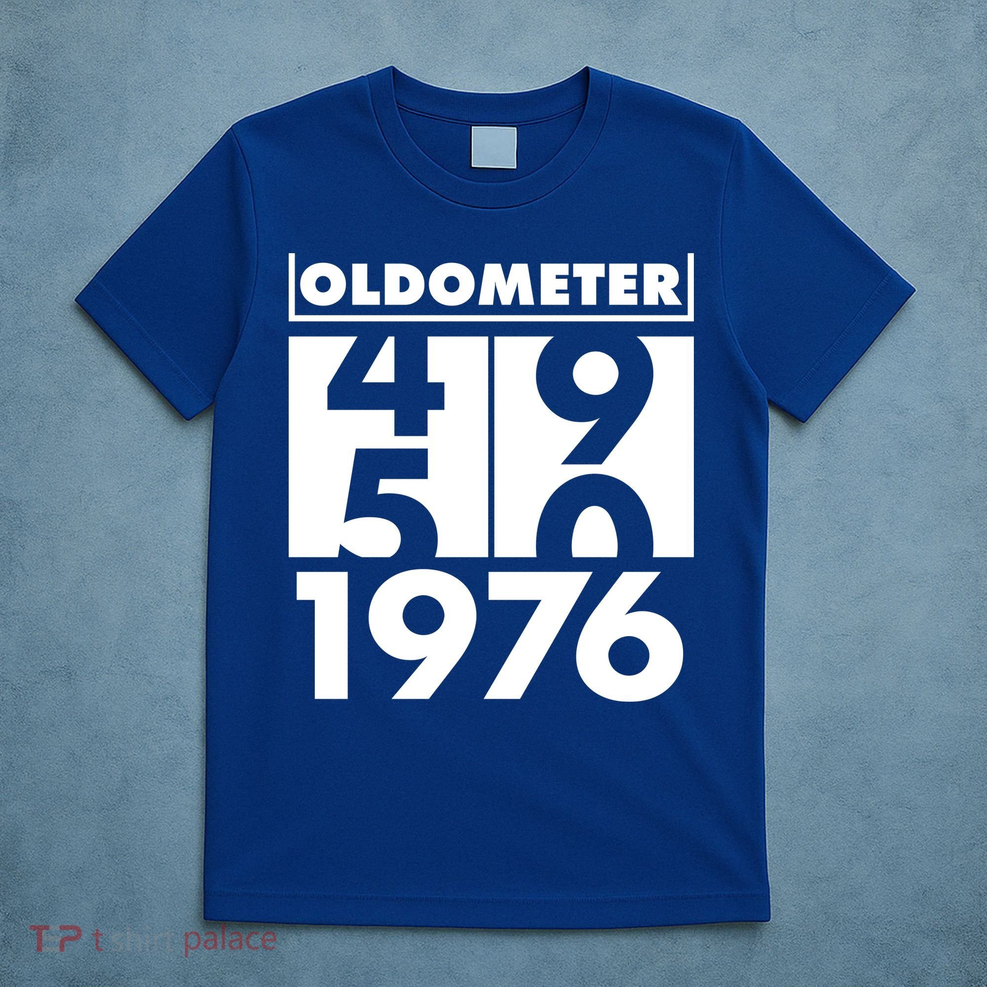 50th Birthday Oldometer 1976 T-Shirt