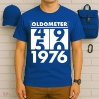 50th Birthday Oldometer 1976 T-Shirt thumb 6