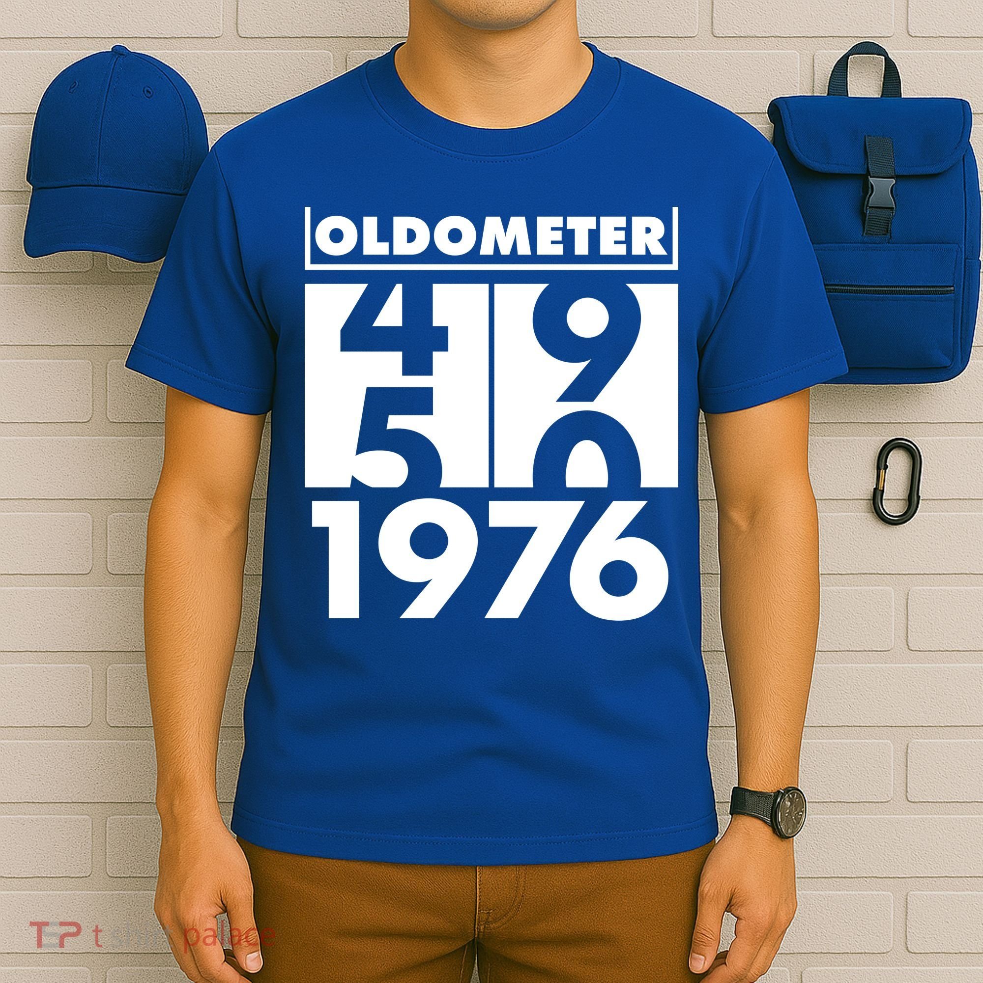 50th Birthday Oldometer 1976 T-Shirt