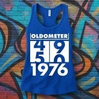 50th Birthday Oldometer 1976 Women's Tank Top thumb 3