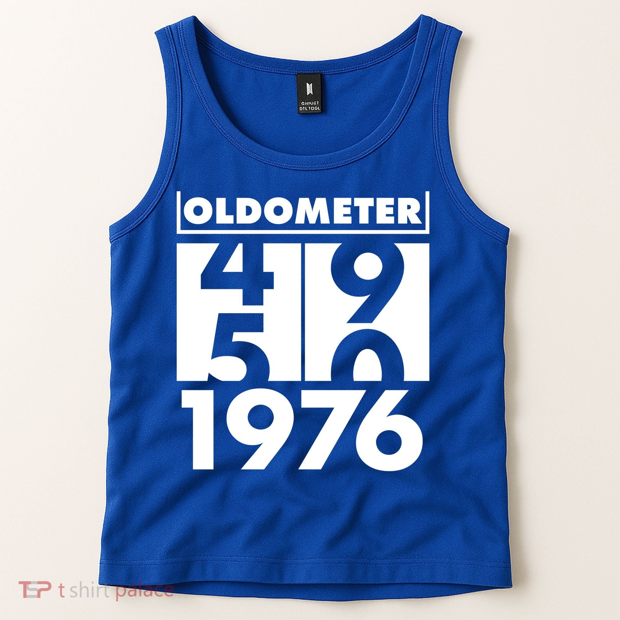 50th Birthday Oldometer 1976 Tank Top