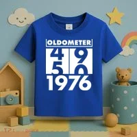50th Birthday Oldometer 1976 Toddler T-Shirt thumb 3