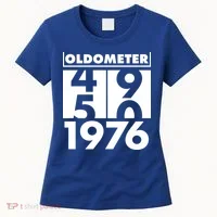 50th Birthday Oldometer 1976 Women's T-Shirt thumb 0