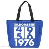 50th Birthday Oldometer 1976 Tote Bag thumb 0