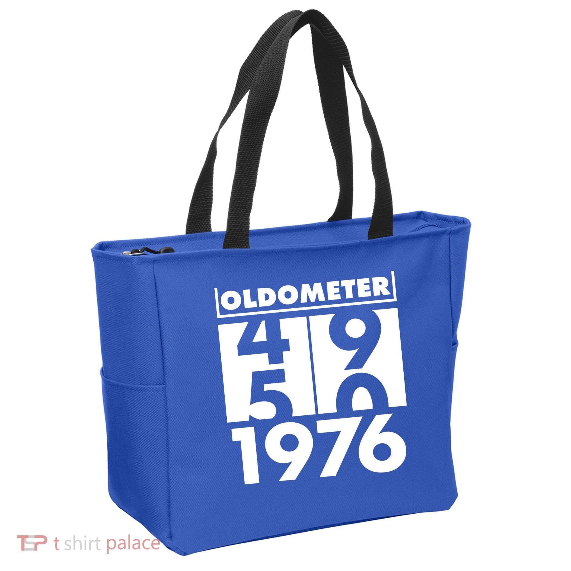 50th Birthday Oldometer 1976 Tote Bag