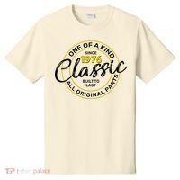 50th Birthday One Of A Kind Since 1976 Classic Built To Last All Original Parts  T-Shirt thumb 0