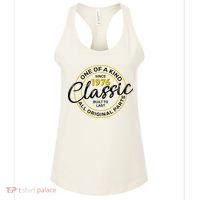 50th Birthday One Of A Kind Since 1976 Classic Built To Last All Original Parts  Women's Tank Top thumb 0