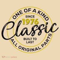 50th Birthday One Of A Kind Since 1976 Classic Built To Last All Original Parts  Women's Tank Top thumb 2