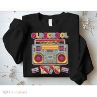 50th Birthday Oldschool Boombox 1976 Sweatshirt thumb 2