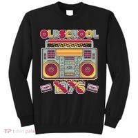50th Birthday Oldschool Boombox 1976 Tall Sweatshirt thumb 0