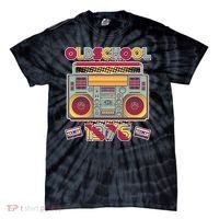 50th Birthday Oldschool Boombox 1976 Tie-Dye T-Shirt thumb 0