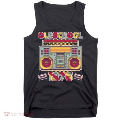 50th Birthday Oldschool Boombox 1976 Tank Top