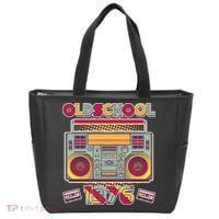 50th Birthday Oldschool Boombox 1976 Tote Bag thumb 0