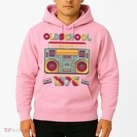 50th Birthday Oldschool Boombox 1976 Hoodie thumb 2
