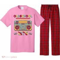 50th Birthday Oldschool Boombox 1976 Pajama Set thumb 0